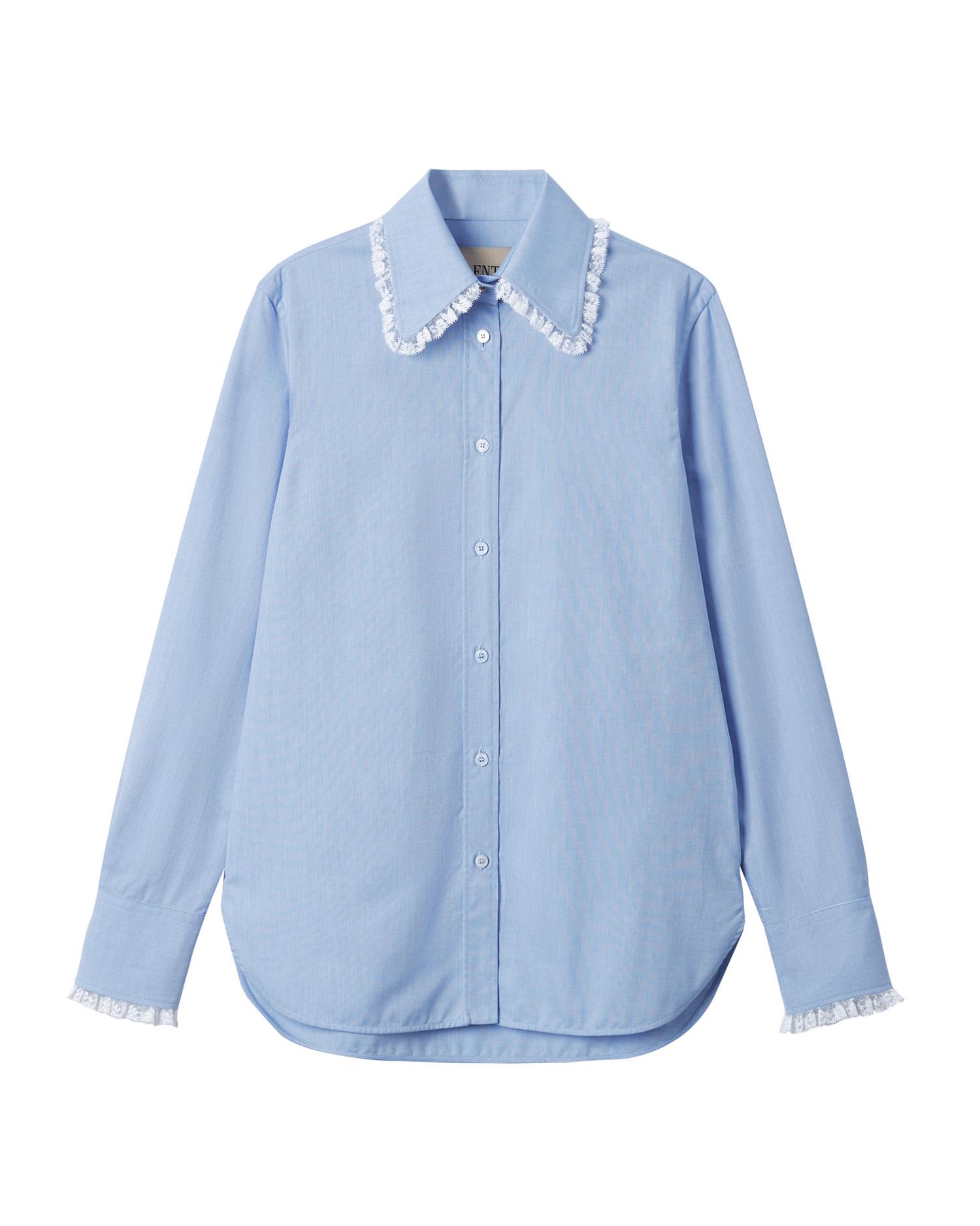 Lace collar shirt by VALENTINO