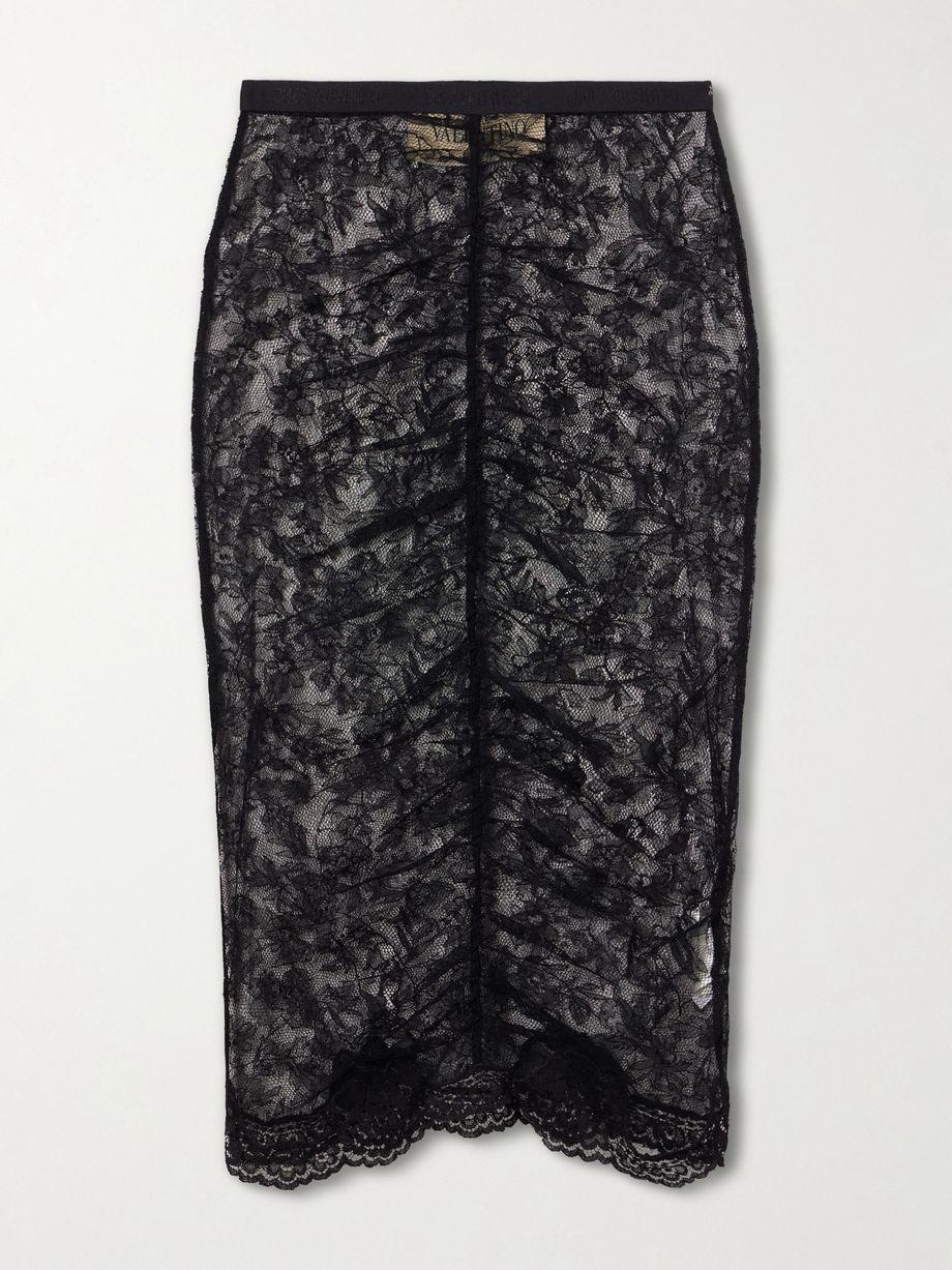 Lace midi skirt by VALENTINO