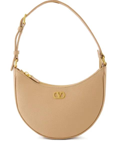 Le Mini Sac crescent-shaped zip-top shoulder bag by VALENTINO