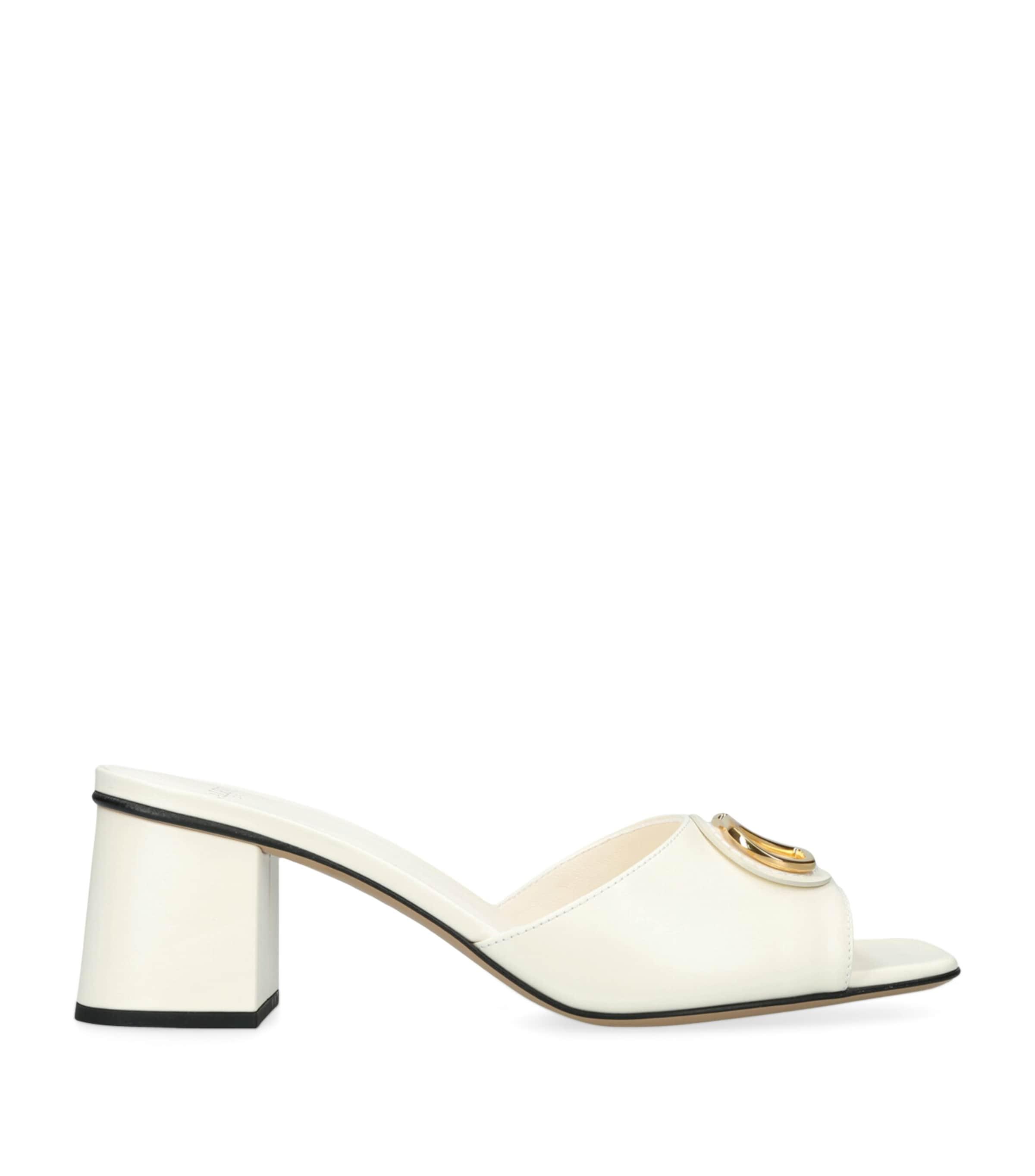 Leather VLogo Mules 60 by VALENTINO