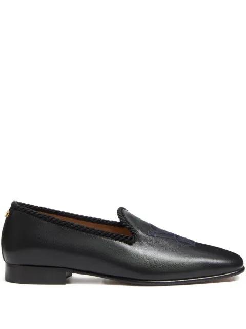 Les Alcôvettes leather loafers by VALENTINO