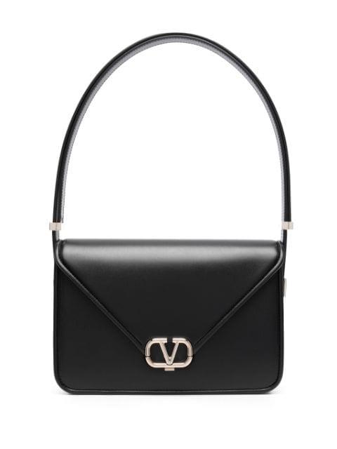 Letter leather crossbody bag by VALENTINO