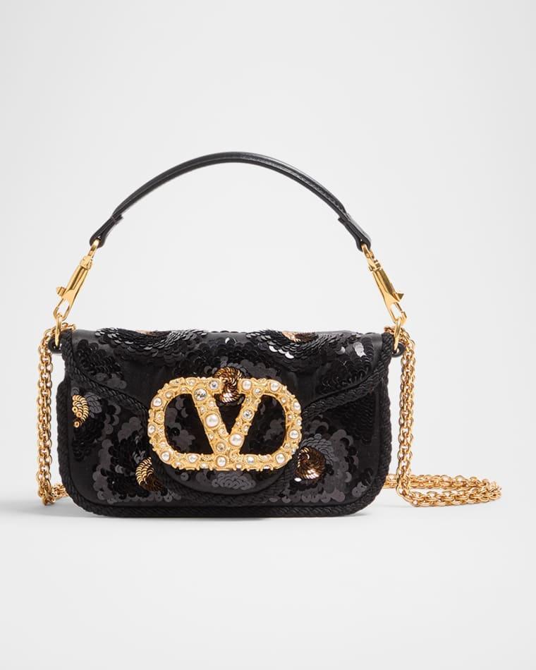 Loco Small Sequin Burst Shoulder Bag by VALENTINO