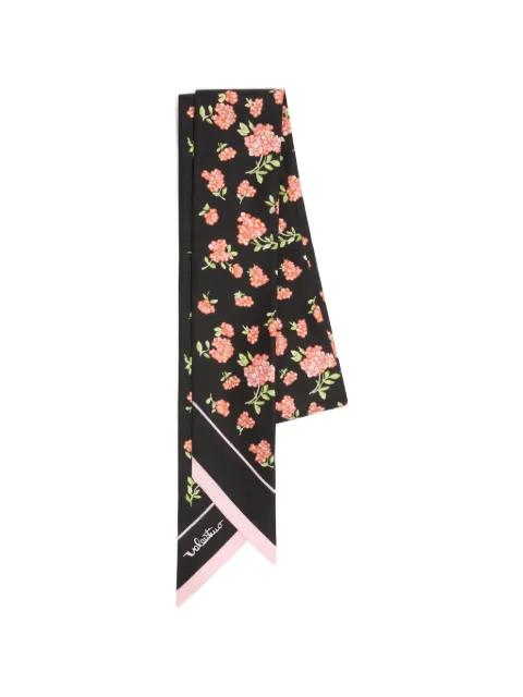 Mazzetto Coriandolo silk bandeau scarf by VALENTINO