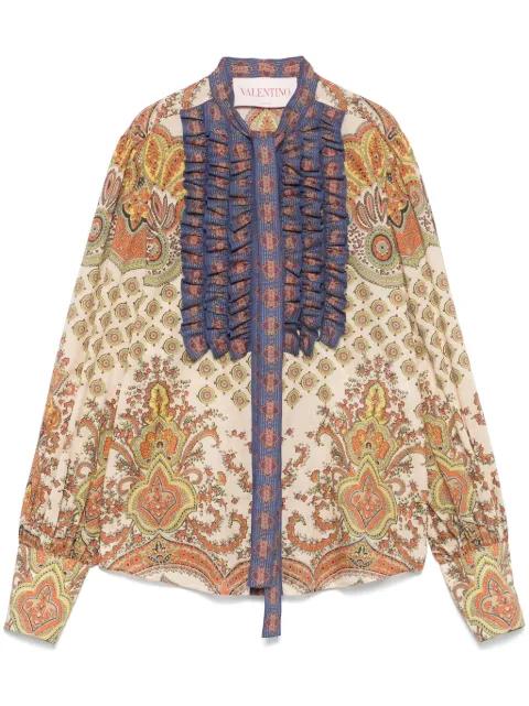 Medaglioni Voyage Imaginaire paisley-print shirt by VALENTINO