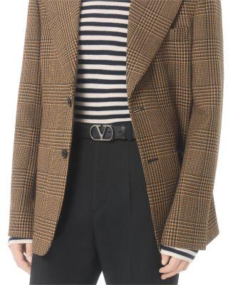 Men's Logo Buckle Belt by VALENTINO