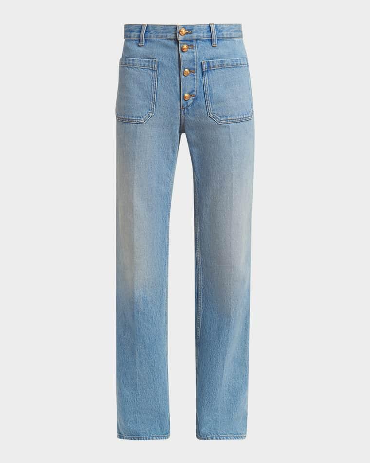 Men's Patch Pocket Jeans by VALENTINO