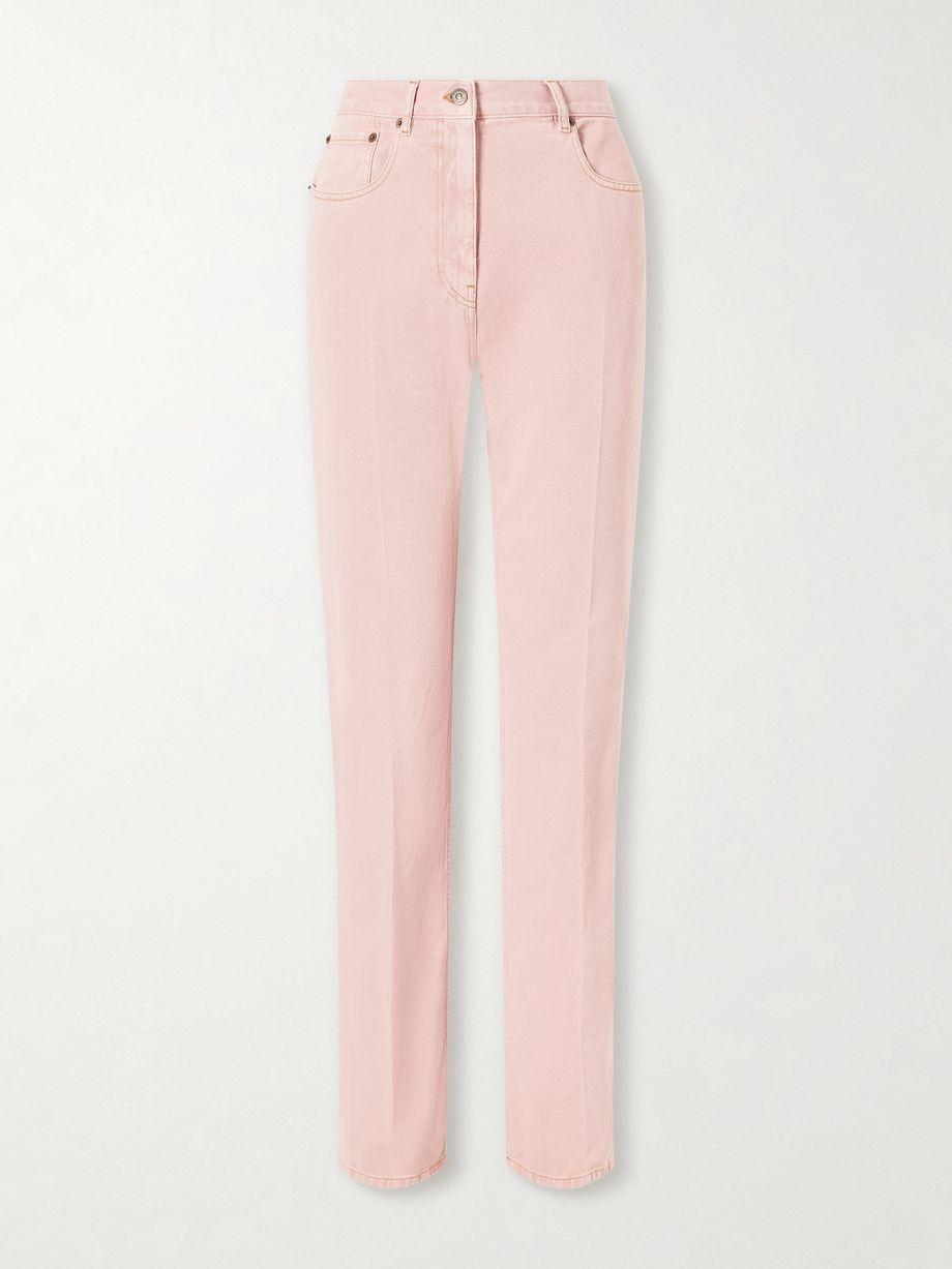Mid-rise straight-leg jeans by VALENTINO