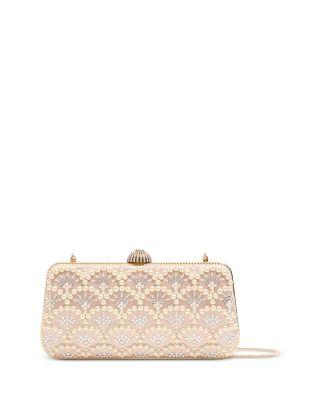 Minaudiere Embellished Chain Strap Wallet by VALENTINO
