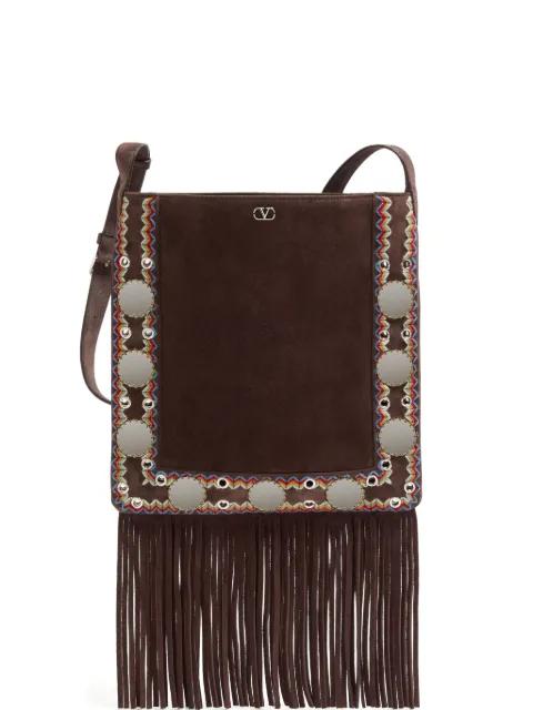 Nellcôte suede shoulder bag by VALENTINO