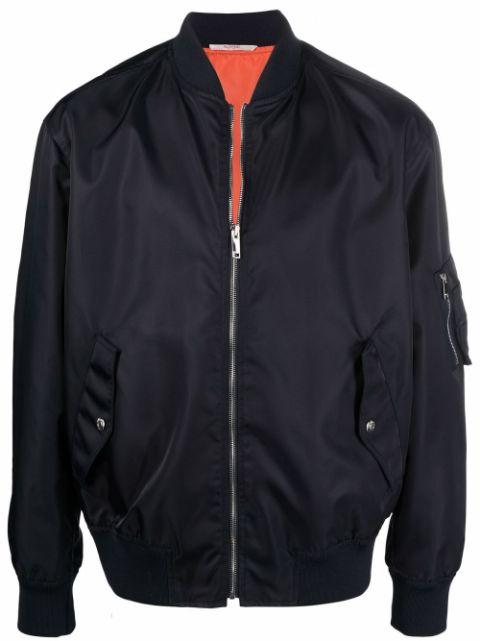 Neon Universe print bomber jacket by VALENTINO