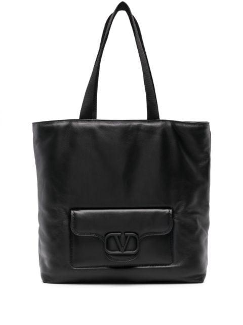 Noir tote bag by VALENTINO
