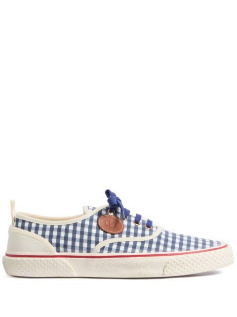 Nojoke vichy check-print sneakers by VALENTINO