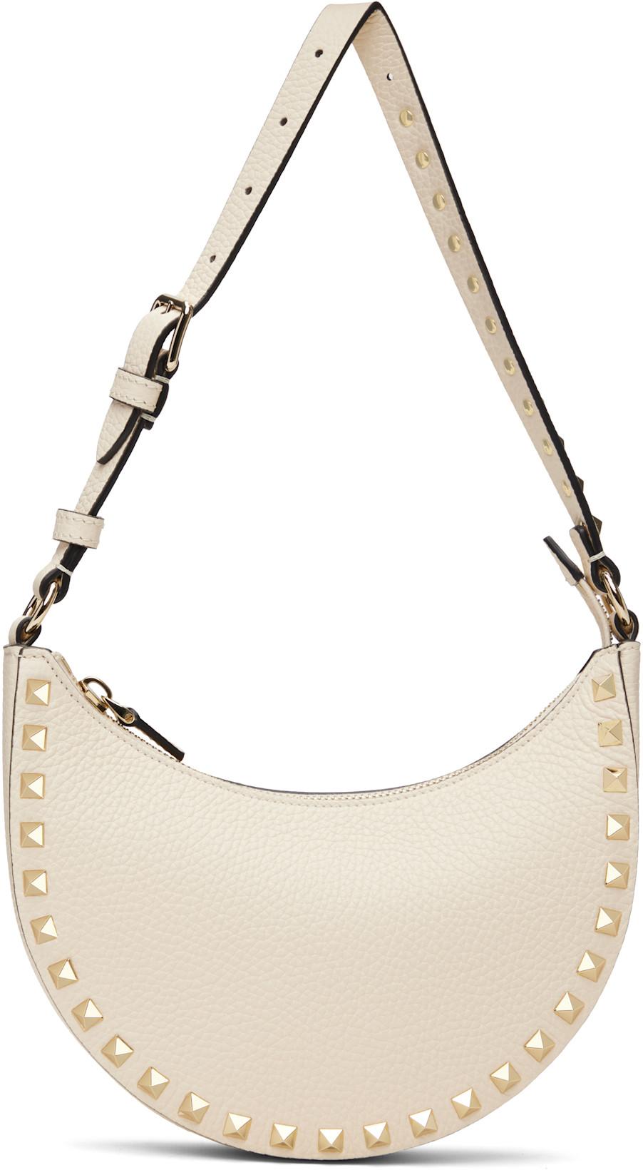 Off-White Mini Rockstud Bag by VALENTINO