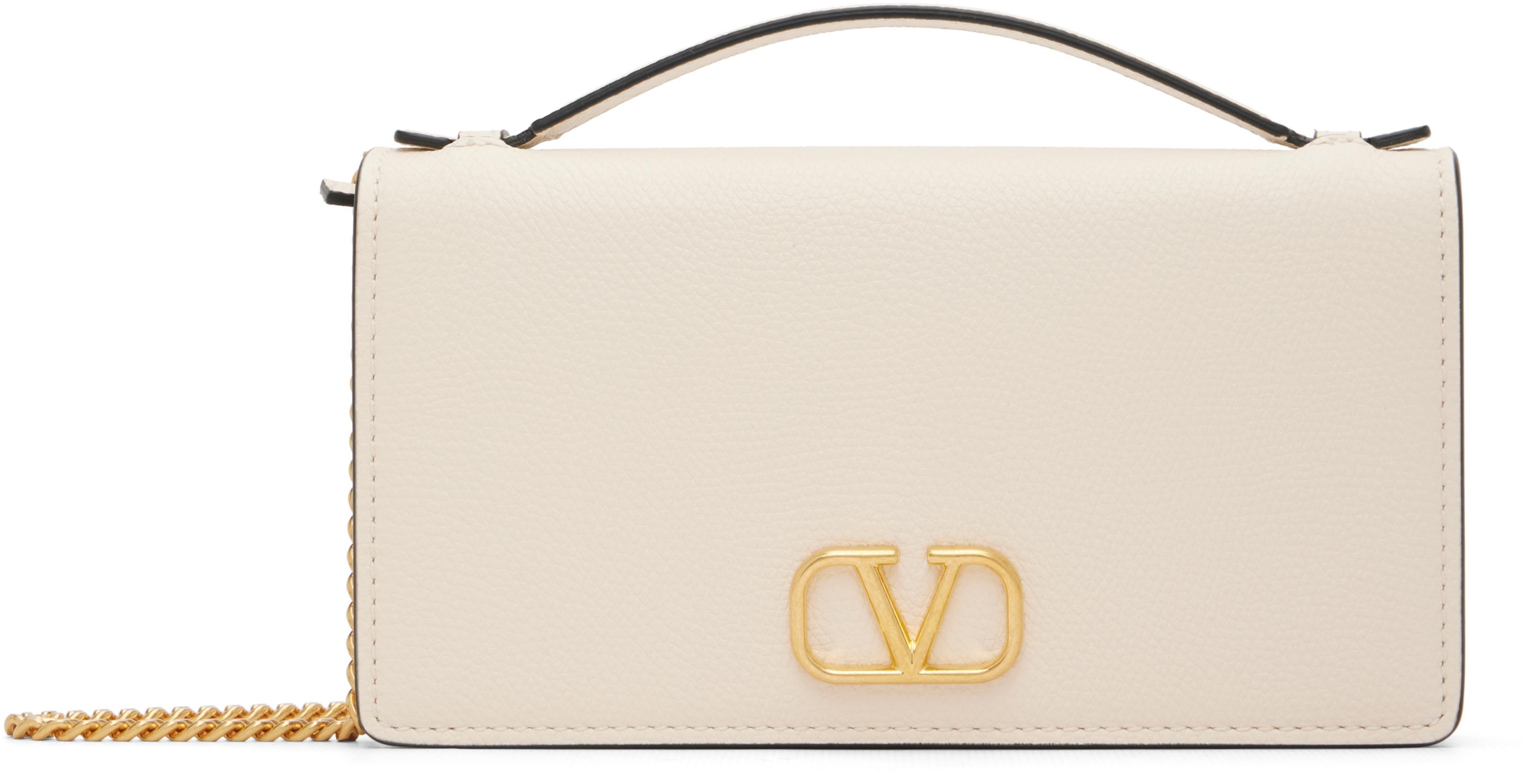 Off-White Vlogo Signature Chain Wallet Bag by VALENTINO