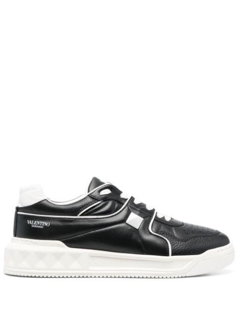 One Stud low-top nappa sneakers by VALENTINO