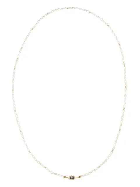 Ovalette Pearls necklace by VALENTINO