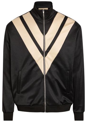Panelled jersey track jacket by VALENTINO