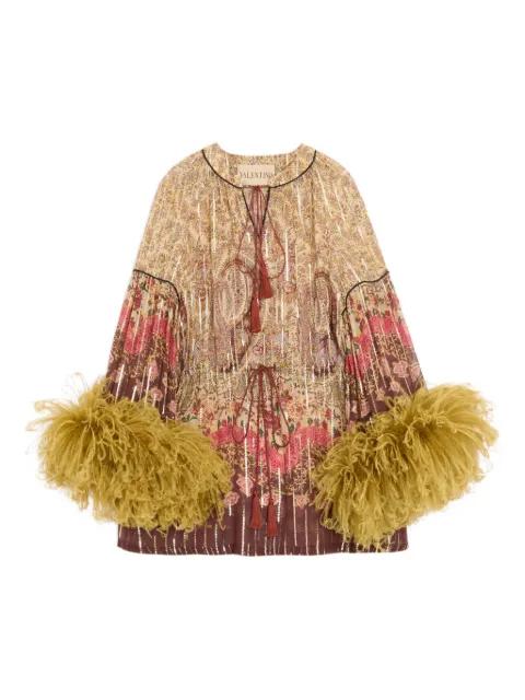 Pekin Voyage Imaginaire Paisley blouse by VALENTINO