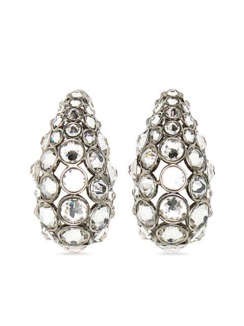 Pineapple earrings by VALENTINO