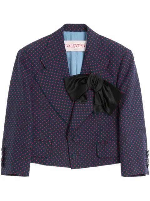 Plusdepois-print blazer by VALENTINO