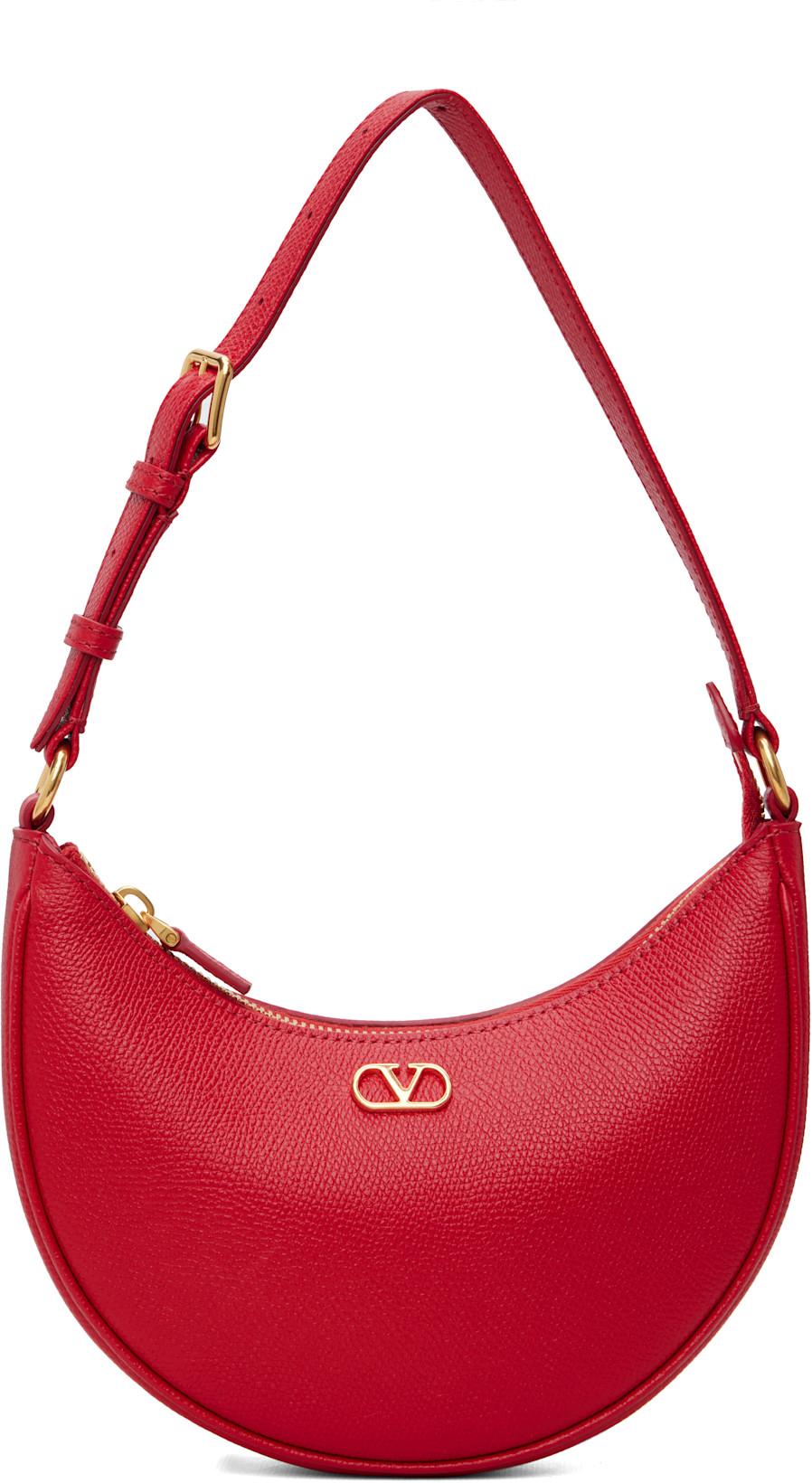 Red Vlogo Signature Mini Bag by VALENTINO