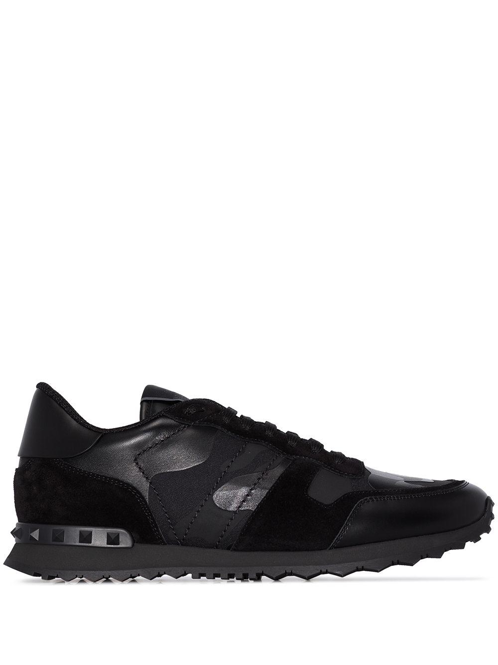 Rockrunner camouflage-print sneakers by VALENTINO