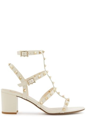 Rockstud 60 leather sandals by VALENTINO