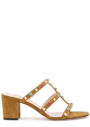 Rockstud 60 suede mules by VALENTINO