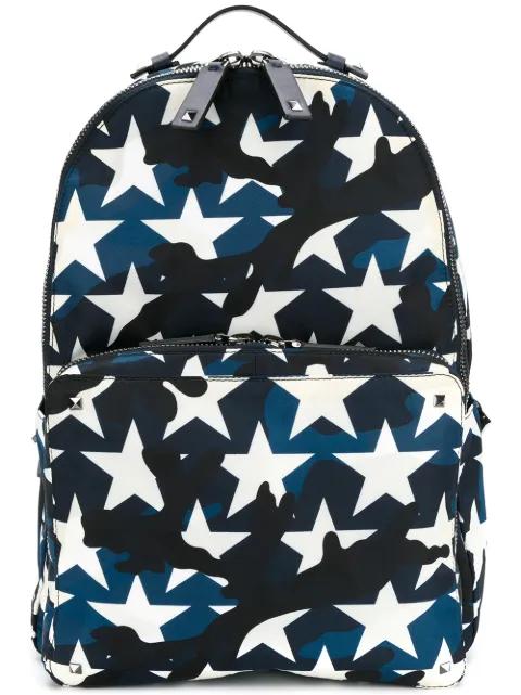 Rockstud Camustars backpack by VALENTINO