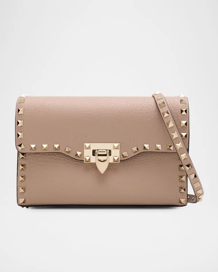 Rockstud Small Leather Crossbody Bag by VALENTINO