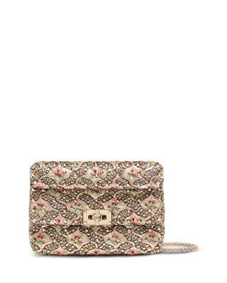 Rockstud Spike Small Embellished Shoulder Bag by VALENTINO