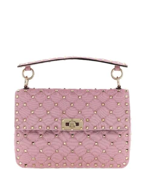 Rockstud Spike quilted tote bag by VALENTINO