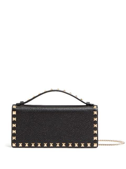Rockstud chain-strap mini bag by VALENTINO