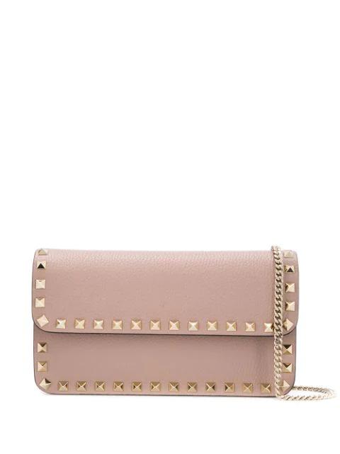 Rockstud clutch bag by VALENTINO