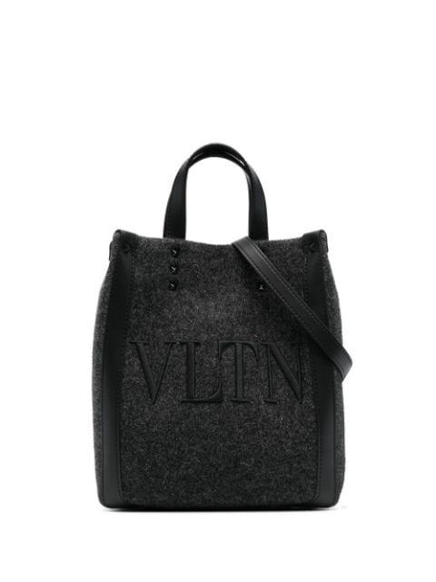 Rockstud-embellished logo tote bag by VALENTINO