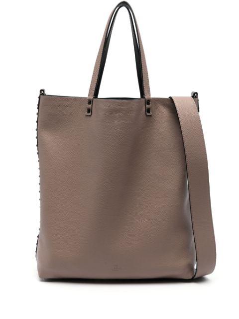 Rockstud-embellished reversible tote bag by VALENTINO