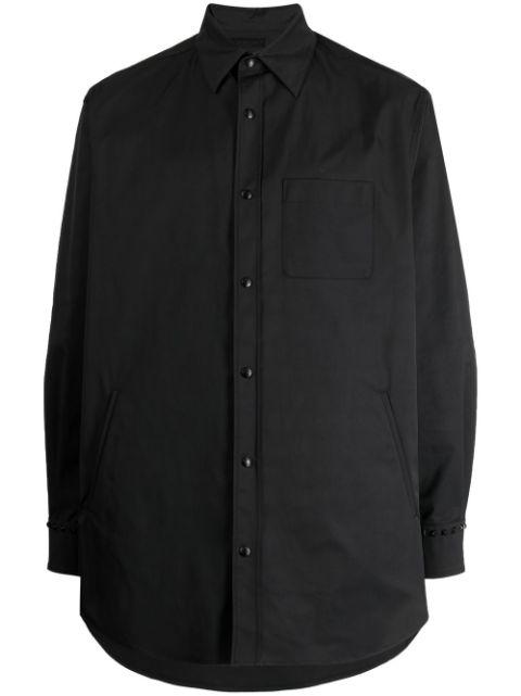 Rockstud-embellished shirt by VALENTINO