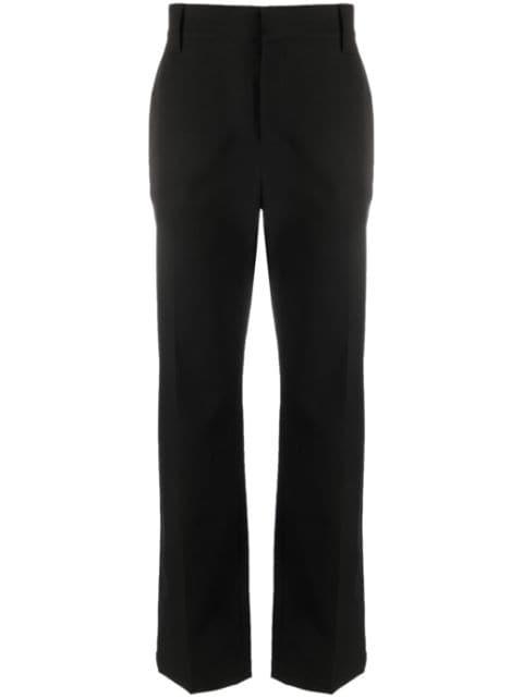 Rockstud-embellished tailored trousers by VALENTINO