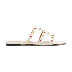 Rockstud flat slides by VALENTINO