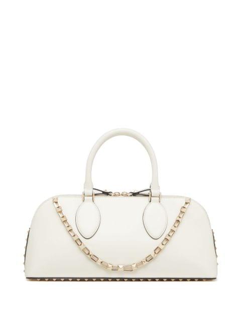 Rockstud leather handbag by VALENTINO