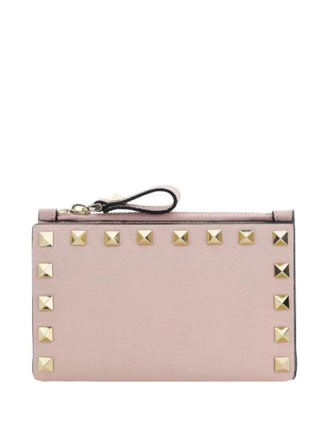 Rockstud leather wallet by VALENTINO