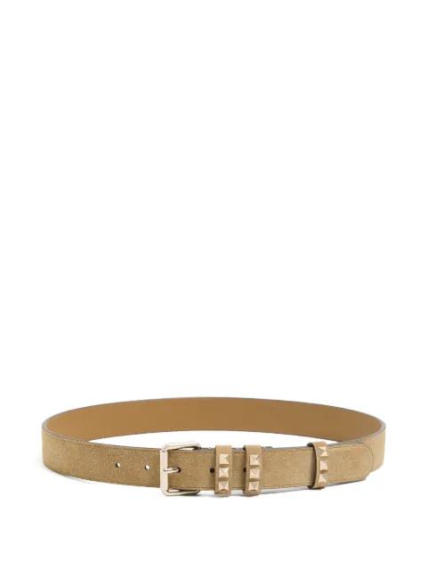 Rockstud suede belt 30mm by VALENTINO