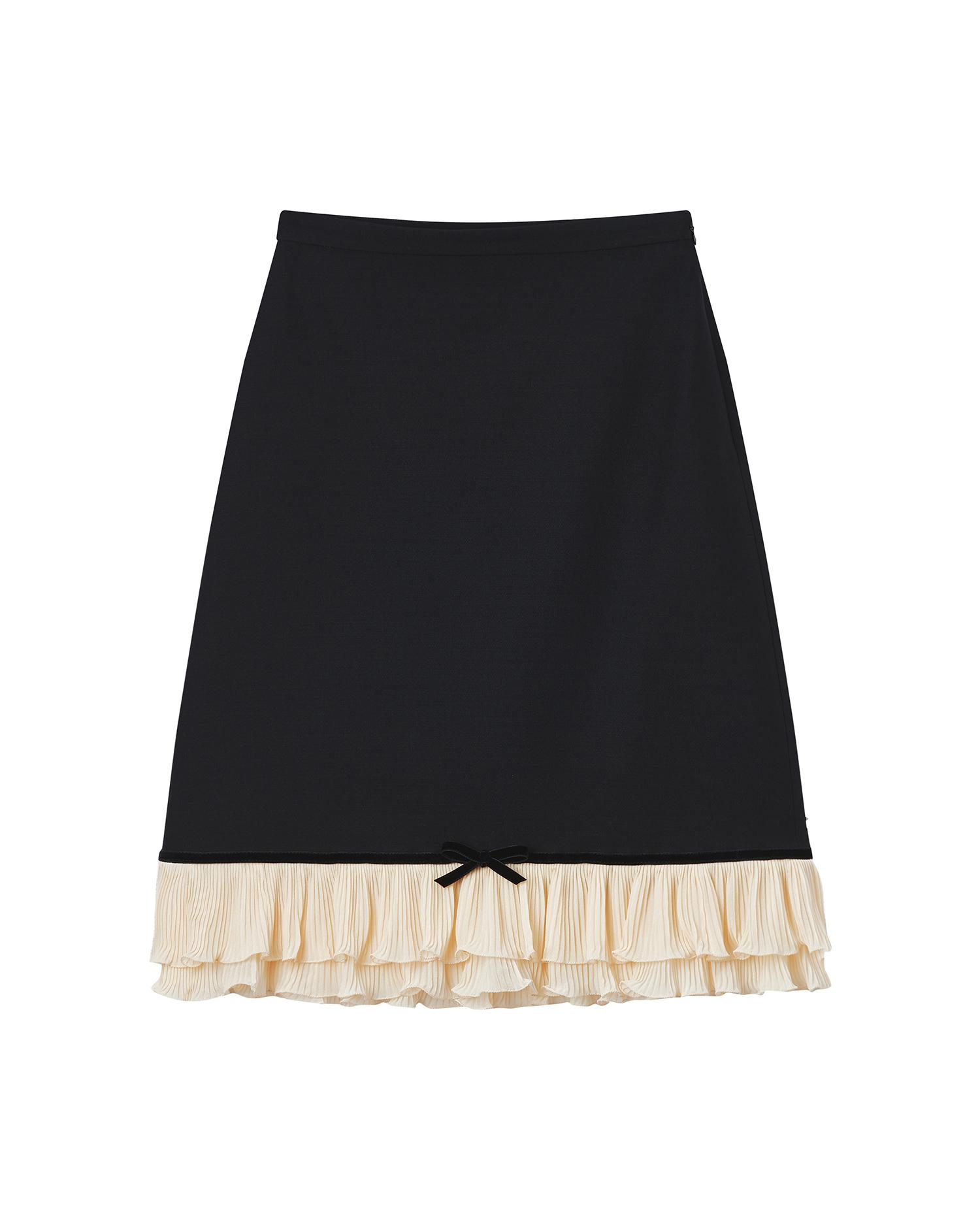 Ruffled hem skirt by VALENTINO