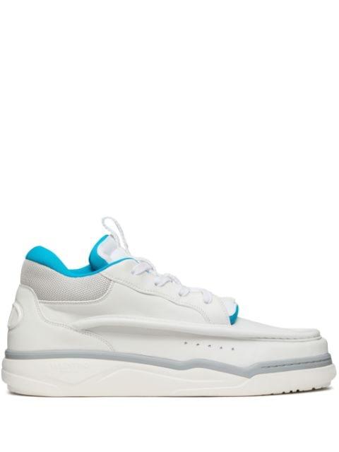 Runboot leather sneakers by VALENTINO