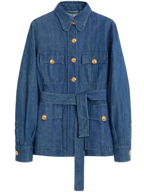 Sahariana denim jacket by VALENTINO