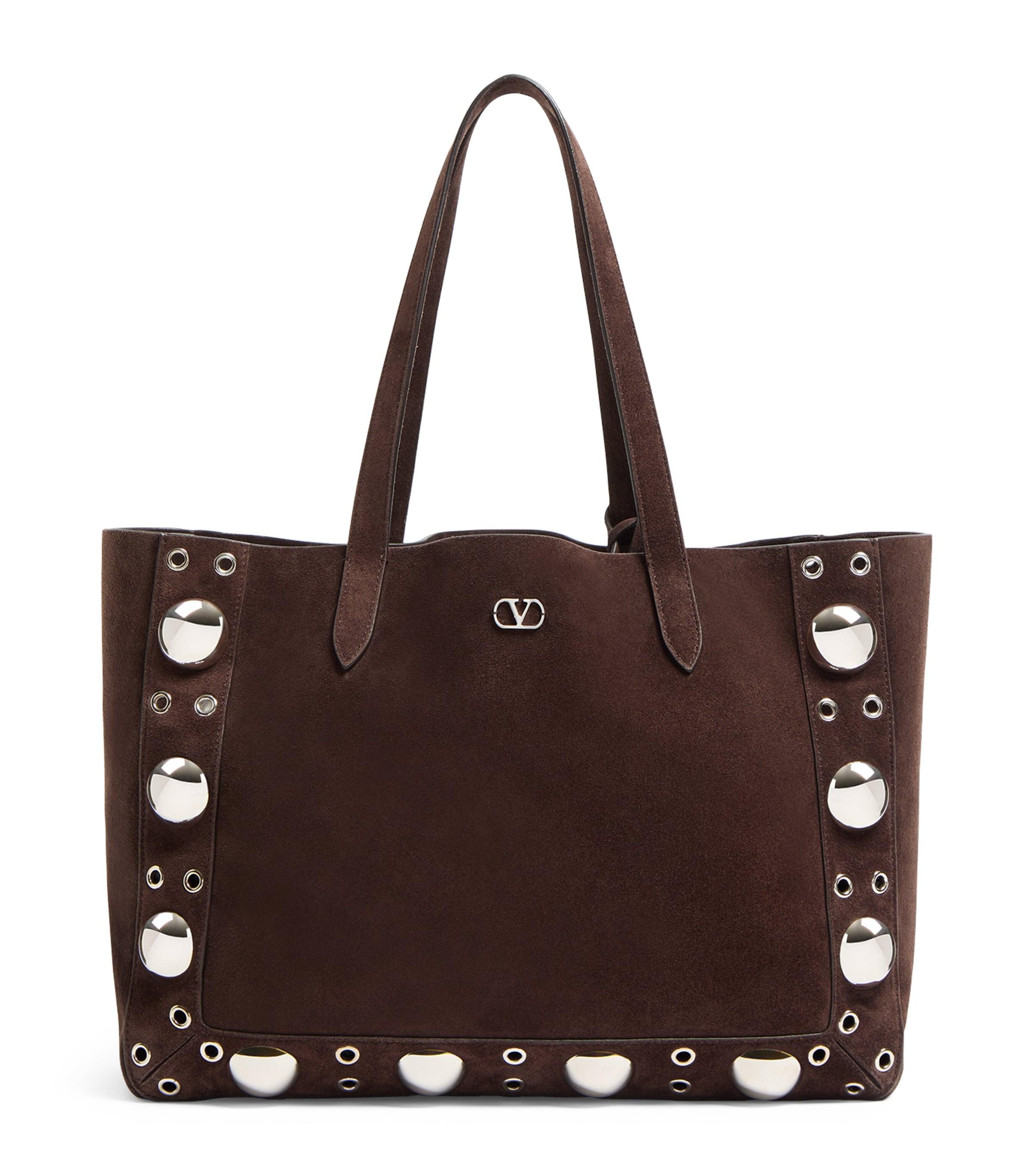 Suede Nellcote Tote Bag by VALENTINO