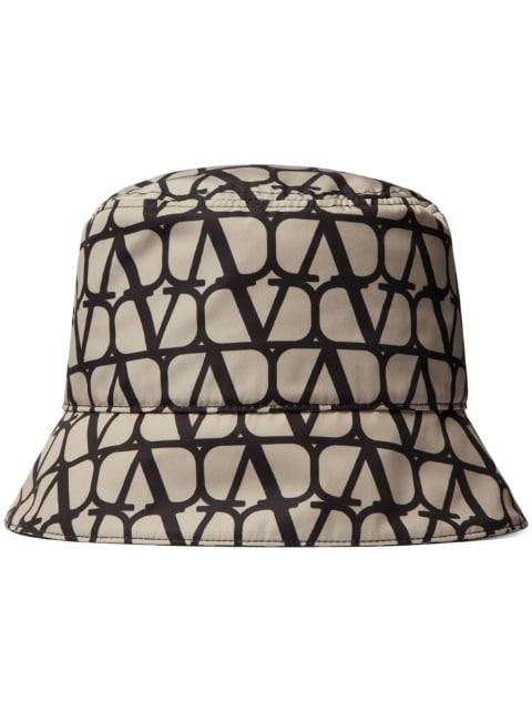 Toile Iconographe bucket hat by VALENTINO