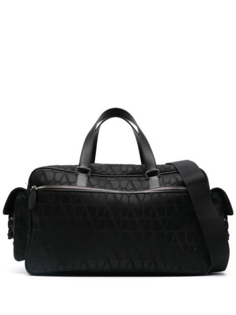 Toile Iconographe canvas duffle bag by VALENTINO