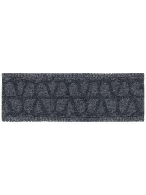 Toile Iconographe knitted headband by VALENTINO